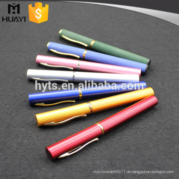 6ml Aluminiumstift Typ Parfümflasche mit Spray oder Rollerball